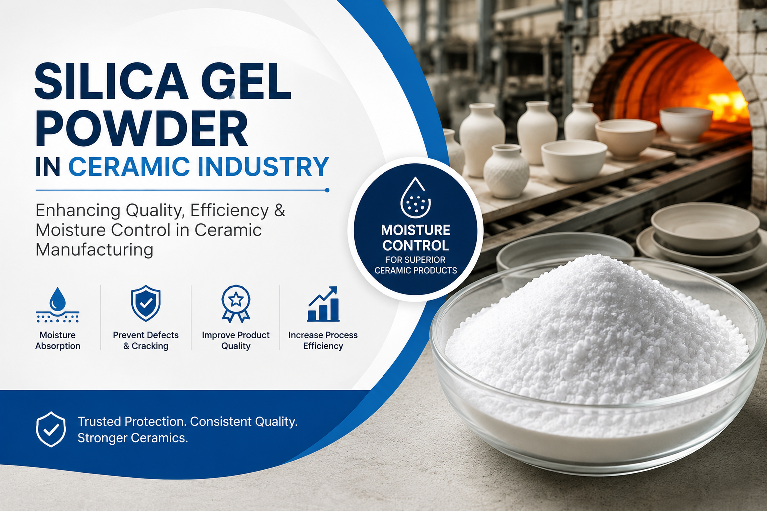 Silica Gel Powder In Ceramic Industry